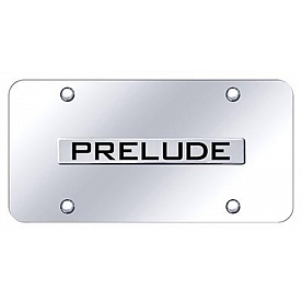 Automotive Gold License Plate - Prelude Stainless Steel - PRENCC