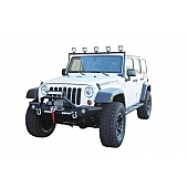 Paramount Automotive Bumper Stubby 1-Piece Design Black - 510331