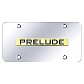 Automotive Gold License Plate - Prelude Stainless Steel - PRENGC