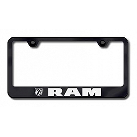 Automotive Gold License Plate Frame - Gold Stainless Steel - LFRAMEG