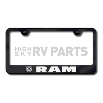 Automotive Gold License Plate Frame - Gold Stainless Steel - LFRAMEG