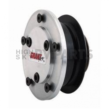 Grant Products Steering Wheel Quick Release - 3/4 Inch Shaft Weld-On Aluminum Black - 3024