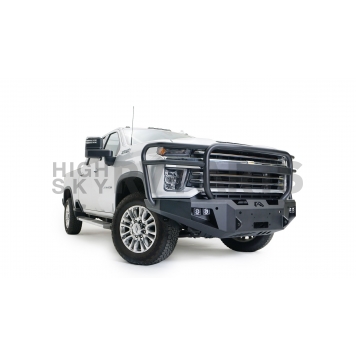 Fab Fours Bumper Premium 1-Piece Design Steel Black - CH20A49501-1