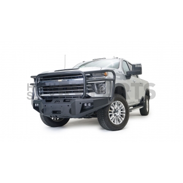 Fab Fours Bumper Premium 1-Piece Design Steel Black - CH20A49501-2