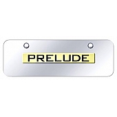 Automotive Gold License Plate - Prelude Stainless Steel - PRENGCM