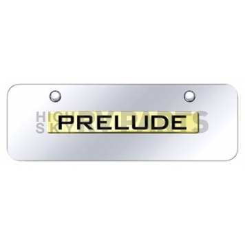 Automotive Gold License Plate - Prelude Stainless Steel - PRENGCM
