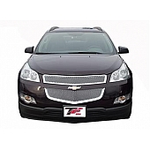 TFP (International Trim) Grille Insert - Mesh Trapezoid ABS Plastic Chrome Plated - 68106GI