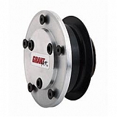 Grant Products Steering Wheel Quick Release - Ford 40-Splined Shaft Aluminum Black - 3025