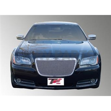 TFP (International Trim) Grille Insert - Mesh Trapezoid ABS Plastic Chrome Plated - 68116GI