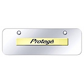 Automotive Gold License Plate - Prot&eacute;g&eacute; Stainless Steel - PRONGCM