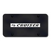 Automotive Gold License Plate - PT Cruiser Stainless Steel - PTCNCB