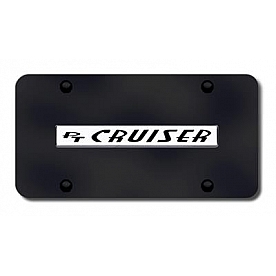 Automotive Gold License Plate - PT Cruiser Stainless Steel - PTCNCB