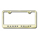 Automotive Gold License Plate Frame - Gold Stainless Steel - LFRANEG