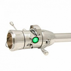 Vintage Parts Steering Column Bell Style - Chrome Plated Stainless Steel Silver 33 Inch - 76162