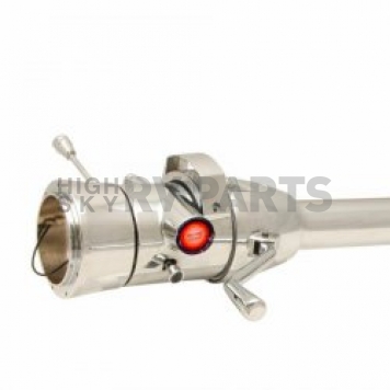 Vintage Parts Steering Column Bell Style - Chrome Plated Stainless Steel Silver 33 Inch - 76160