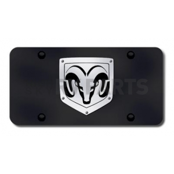 Automotive Gold License Plate - Ram Stainless Steel - RAM2SB