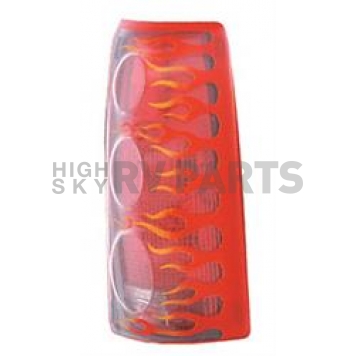 GT Styling Tail Light Cover - Plastic Flames Set Of 2 - 950626