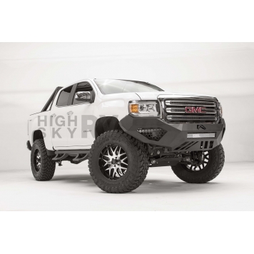 Fab Fours Bumper Vengeance 1-Piece Design Steel Black - GC15D34511-2