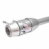 Vintage Parts Steering Column Bell Style - Chrome Plated Stainless Steel Silver 32 Inch - 63113