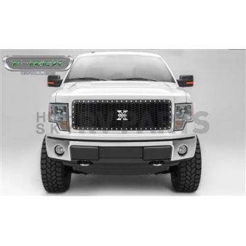 T-Rex Truck Products Grille Insert - Honeycomb Rectangular Black Powder Coated Steel - 7715721