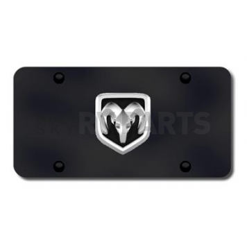 Automotive Gold License Plate - Ram OEM Logo Stainless Steel - RAMOEMCB