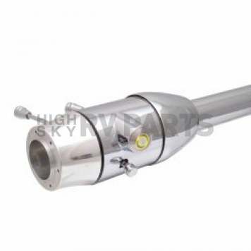 Vintage Parts Steering Column Bell Style - Chrome Plated Stainless Steel Silver 32 Inch - 63117