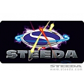 Steeda Autosports License Plate - Steeda Atomic Aluminum - 2130000