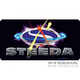 Steeda Autosports License Plate - Steeda Atomic Aluminum - 2130000
