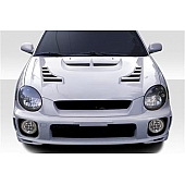 Extreme Dimensions Hood - Fiberglass Reinforced Plastic Black - C-1 - 113602