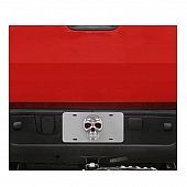Pilot Automotive License Plate - Skull Stainless Steel - LP205