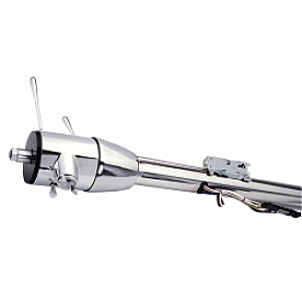 Flaming River Steering Column Bell Style 33 Inch Silver Stainless Steel - FR30002SS