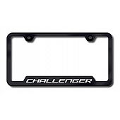 Automotive Gold License Plate Frame - Black Stainless Steel - GFCHAEB