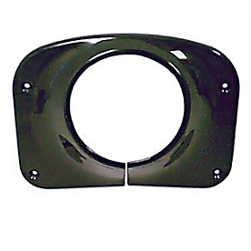 Omix-Ada Steering Column Cover - Polished Plastic Black - 1331808