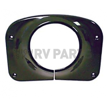 Omix-Ada Steering Column Cover - Polished Plastic Black - 1331808