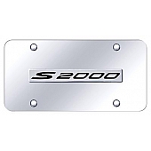Automotive Gold License Plate - S2000 Stainless Steel - S20NCC