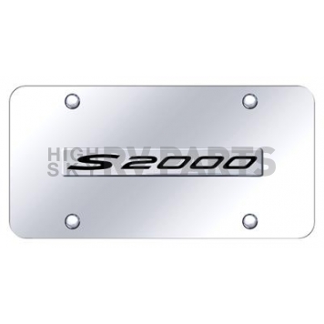 Automotive Gold License Plate - S2000 Stainless Steel - S20NCC