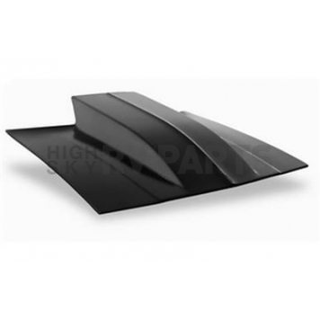 Harwood Fiberglass Hood - Cowl Induction Bare Fiberglass Black - 23106