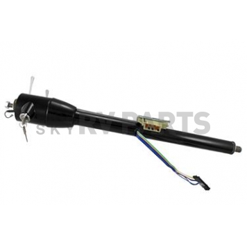 Flaming River Steering Column Bell Style 30 Inch Black Stainless Steel - FR3000330B