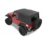 Pavements Ends Soft Top - Black Diamond Standard Top Automotive Grade Fabric - 5120335