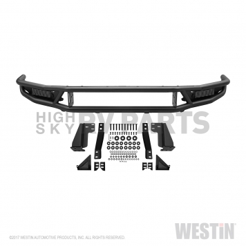 Westin Automotive Bumper Outlaw 1-Piece Design Steel Black - 5861035-3