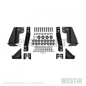 Westin Automotive Bumper Outlaw 1-Piece Design Steel Black - 5861035-4