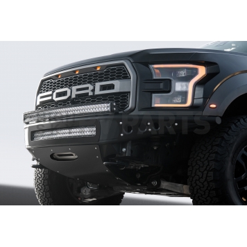 Addictive Desert Designs Bumper Venom R Powder Coated Steel Black - 1125028201-1