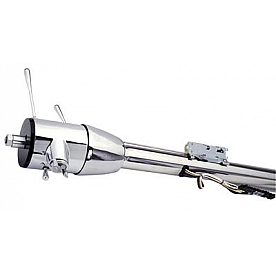 Flaming River Steering Column - 33 Inch Silver Stainless Steel - FR30005SS