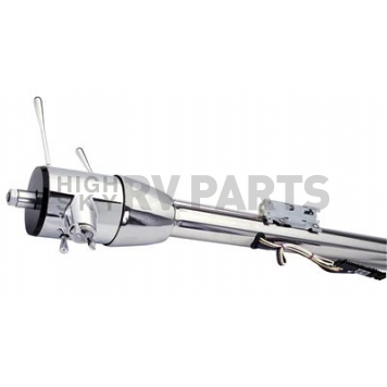 Flaming River Steering Column - 33 Inch Silver Stainless Steel - FR30005SS