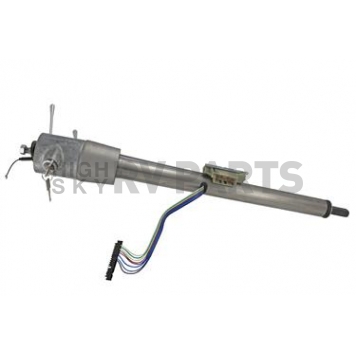 Flaming River Steering Column Bell Style 33 Inch Silver Stainless Steel - FR30006