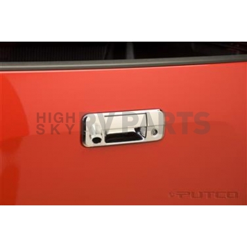 Putco Tailgate Handle Cover - ABS Plastic Silver - 401030