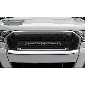 T-Rex Truck Products Grille Insert - Mesh Black Powder Coated Steel - 6315761BR