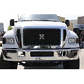 T-Rex Truck Products Grille Insert - Mesh Rectangular Black Powder Coated Steel - 6715411