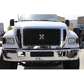 T-Rex Truck Products Grille Insert - Mesh Rectangular Black Powder Coated Steel - 6715411