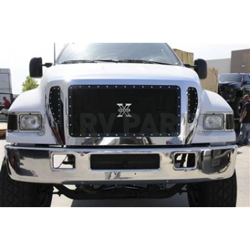 T-Rex Truck Products Grille Insert - Mesh Rectangular Black Powder Coated Steel - 6715411